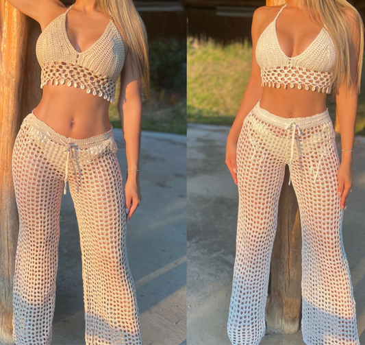 Lace Cover Up Set