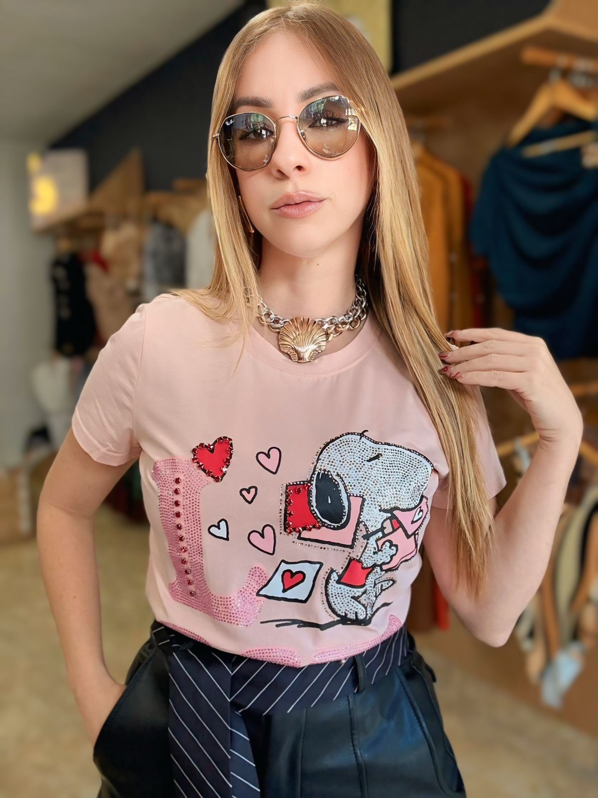 Snoopy Love Tshirt