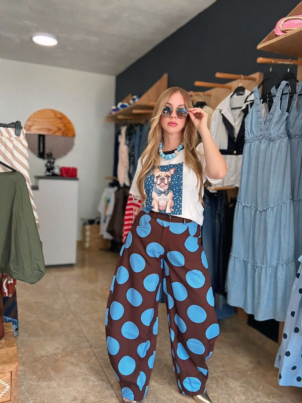 Italy Polka pants