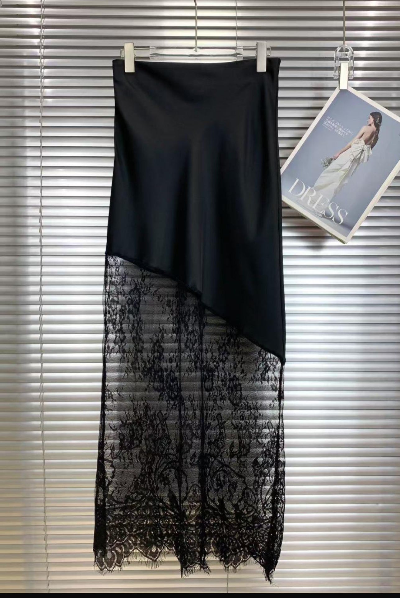 Azymetric Lace Skirt