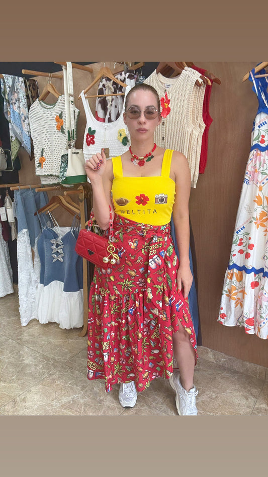 Wrap Around Skirt 🇵🇷🌺