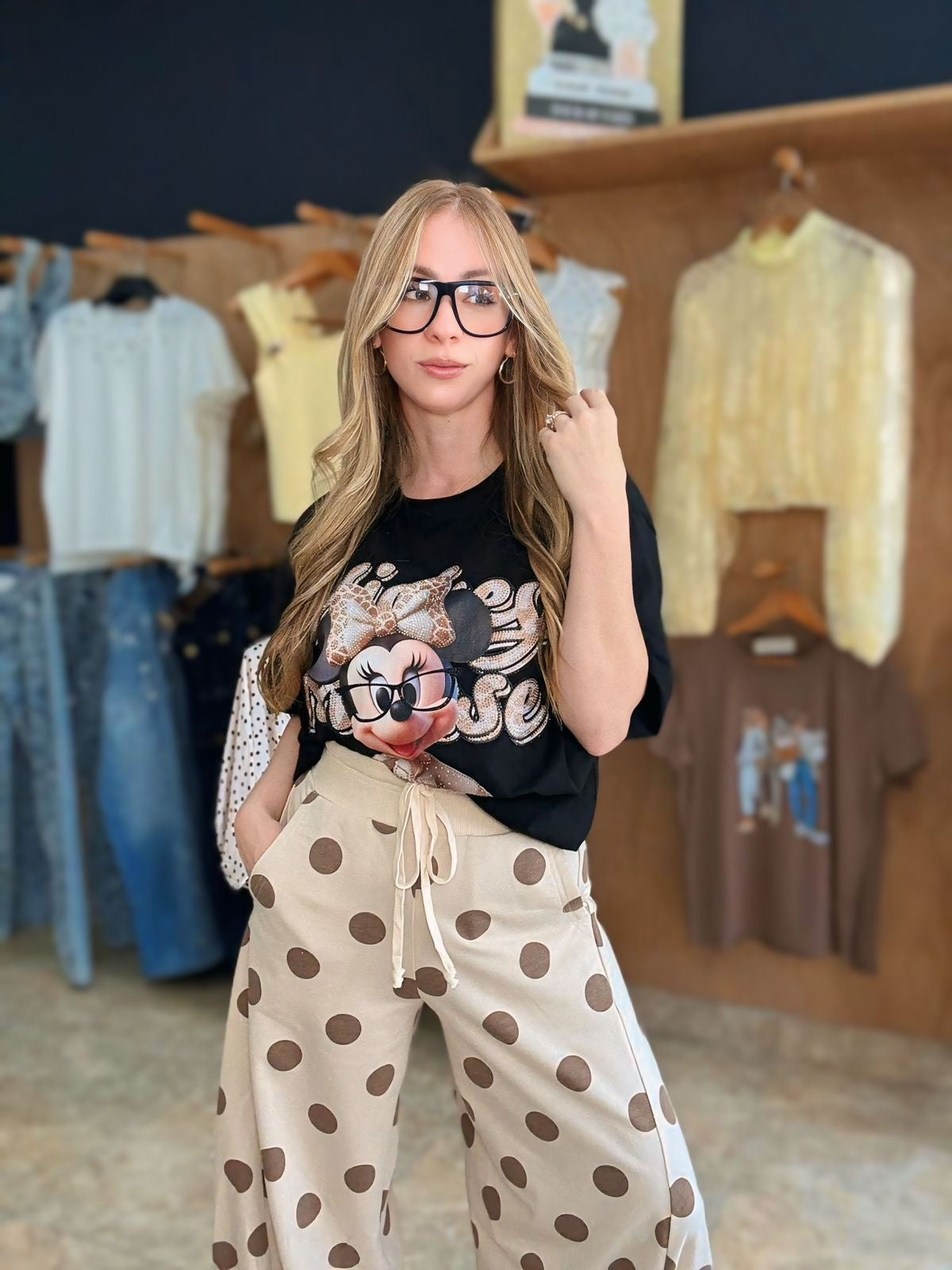 Minnie Mouse one size top