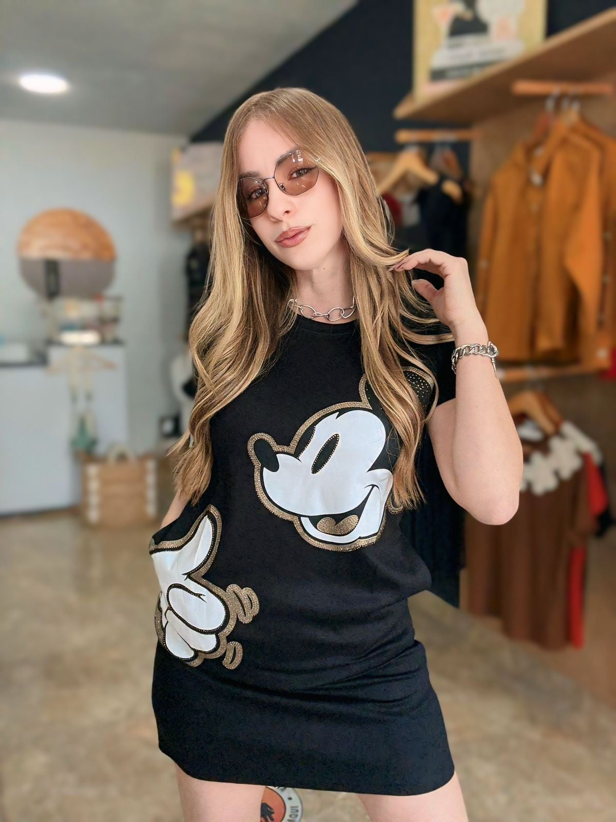 Mickey Shirt Dress