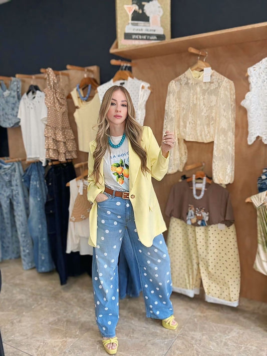 Polka Dots Italy jeans