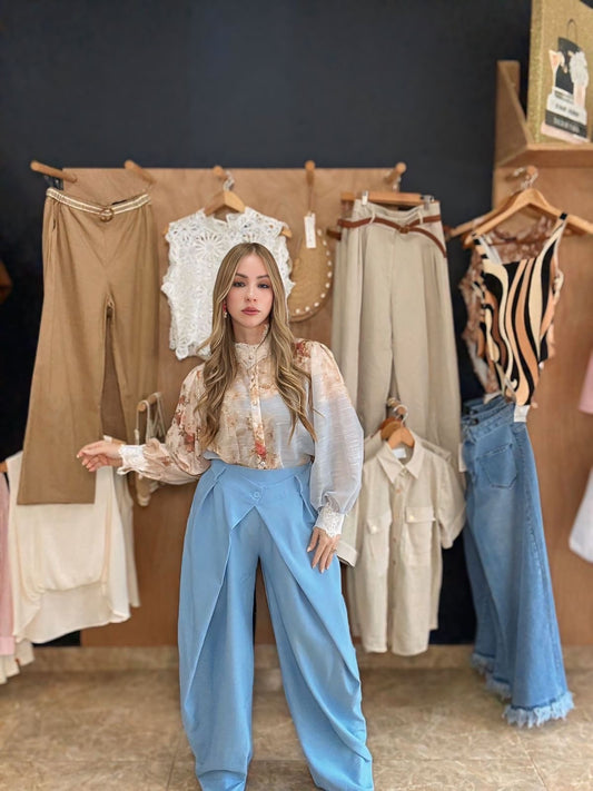 Baby Blue dressy Pant