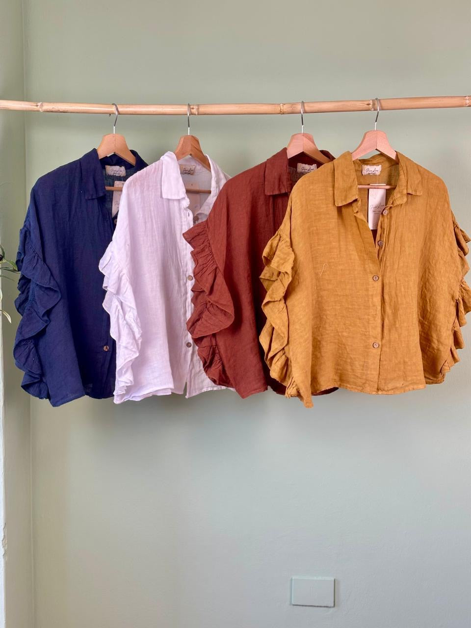 Linen Short Set