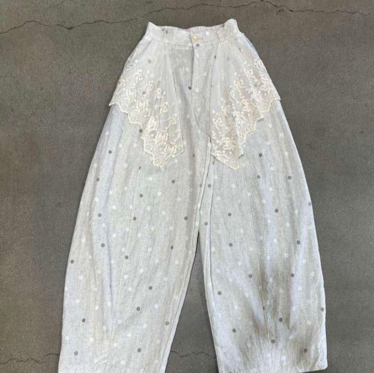 Polka Lace pant