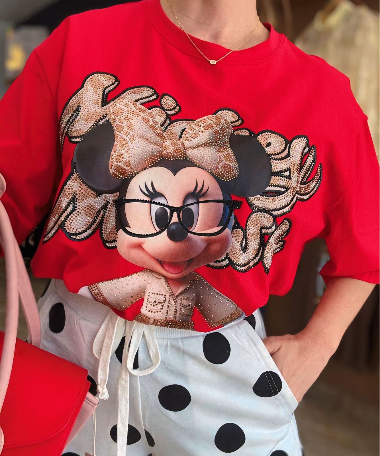 Minnie Mouse One Size Top