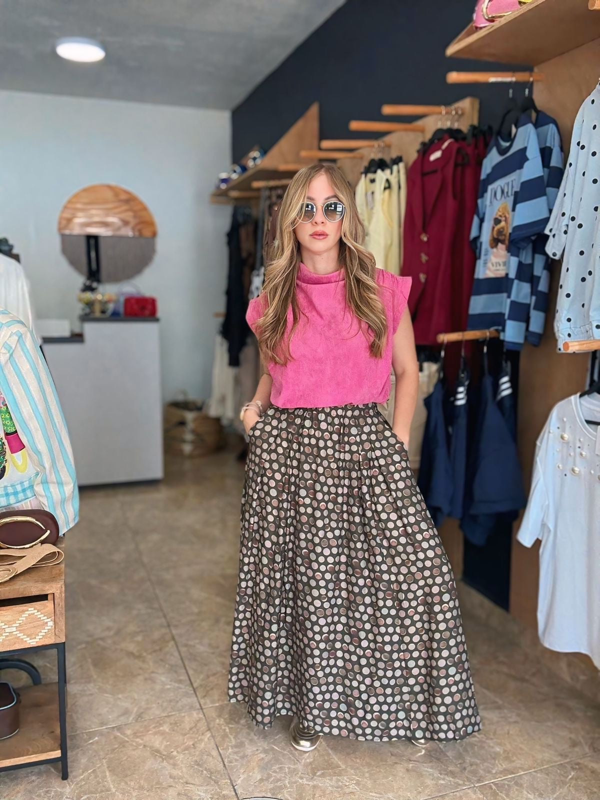 Polka Dots Skirt
