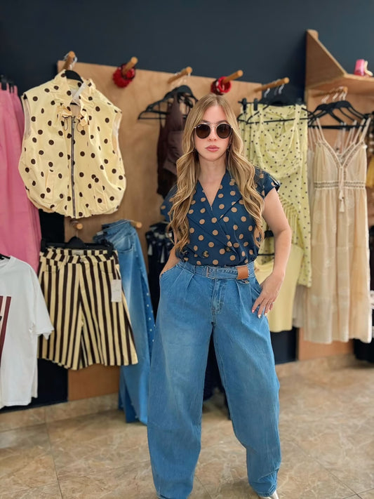Barrel jeans