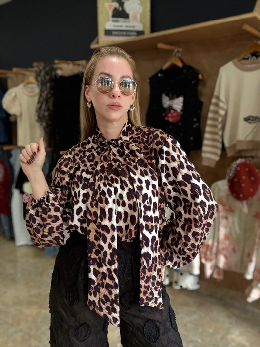 Animal print Top