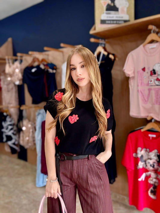 Heart & Flower Tshirt