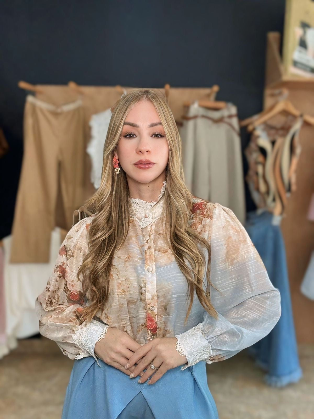 Floral Lace top