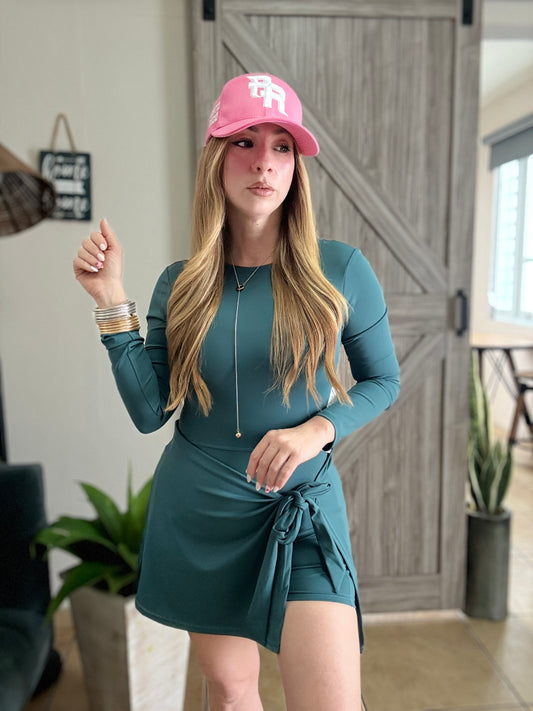 Vestido pantalón deportivo manga larga