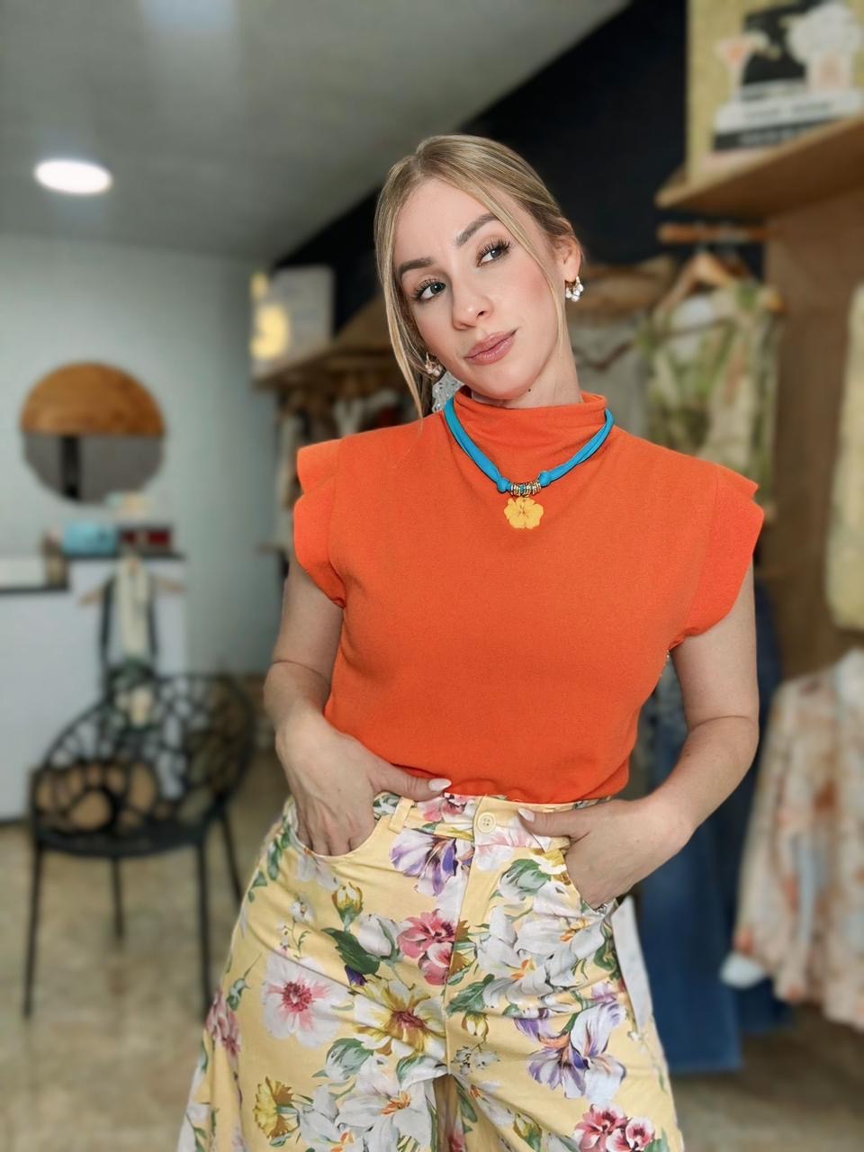 Basic Top Orange