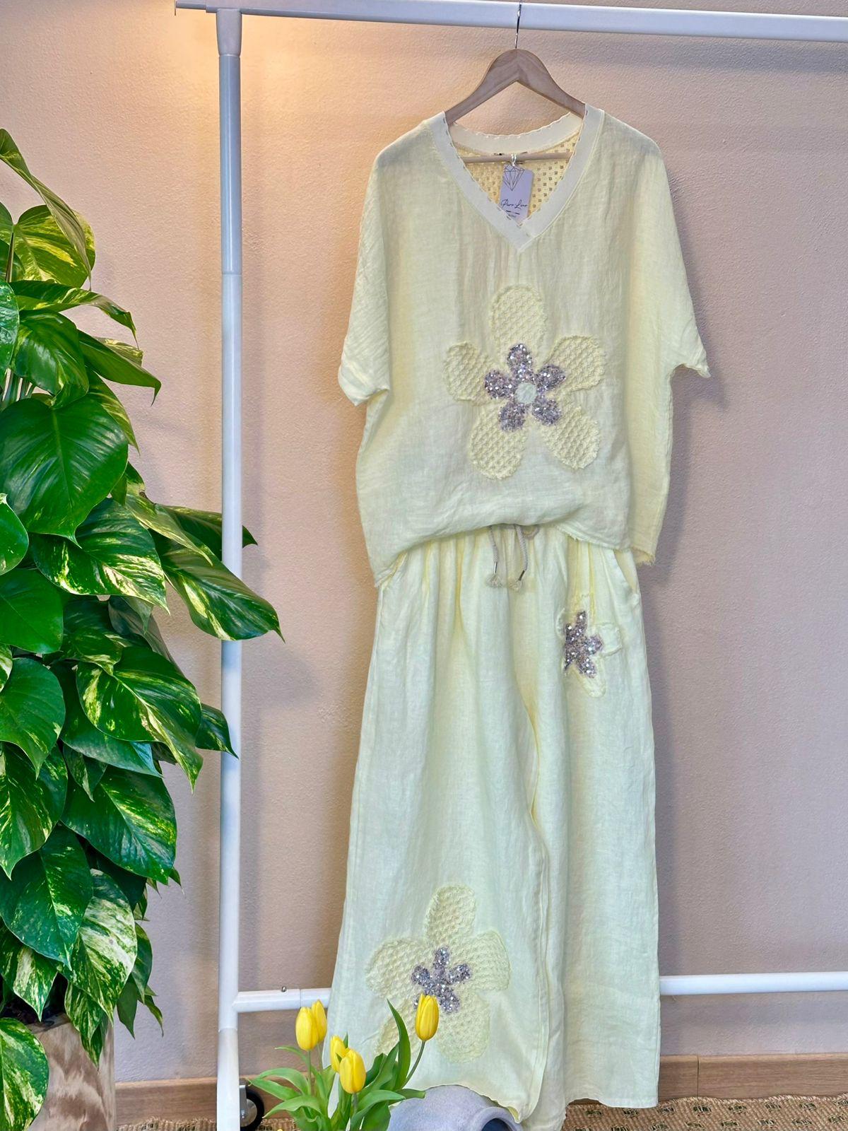Flower Linen set