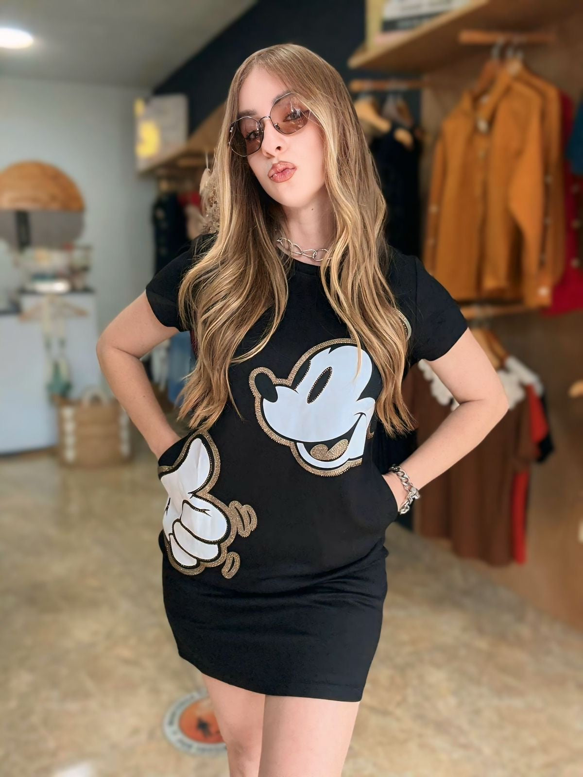 Mickey Shirt Dress