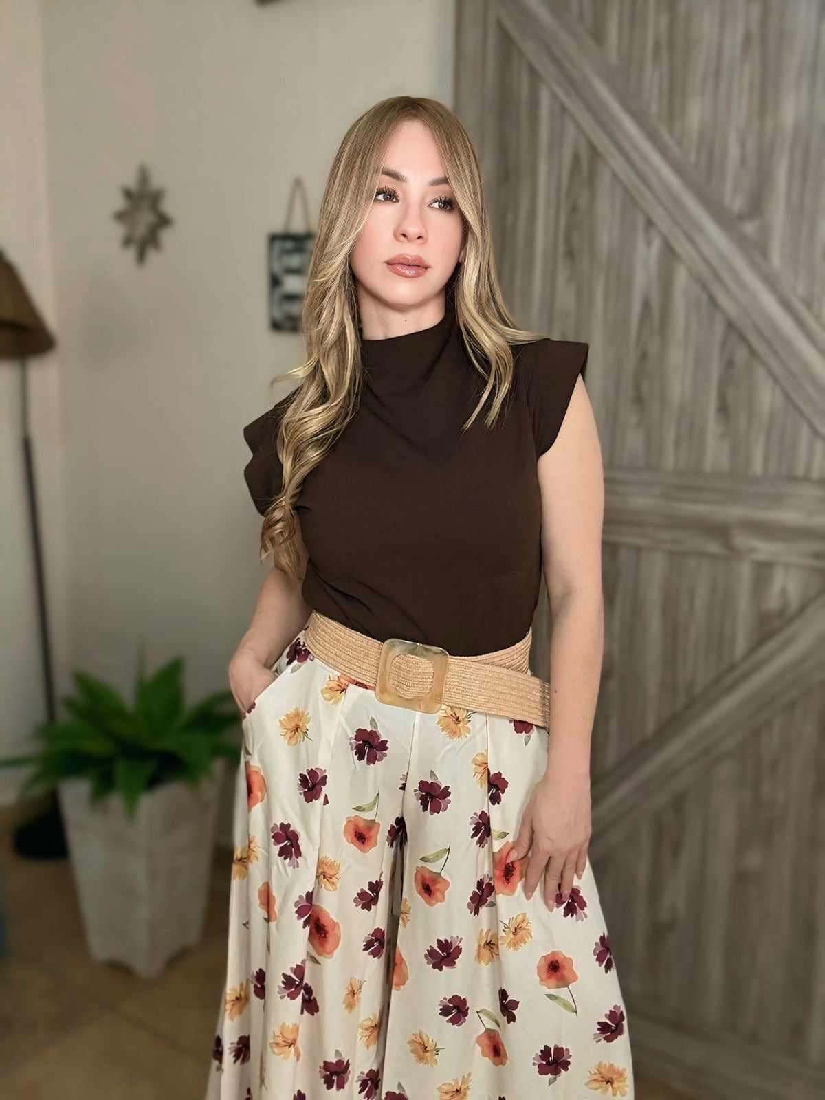 Floral palazzo Pant