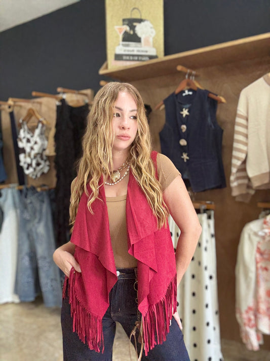 Fringes vest