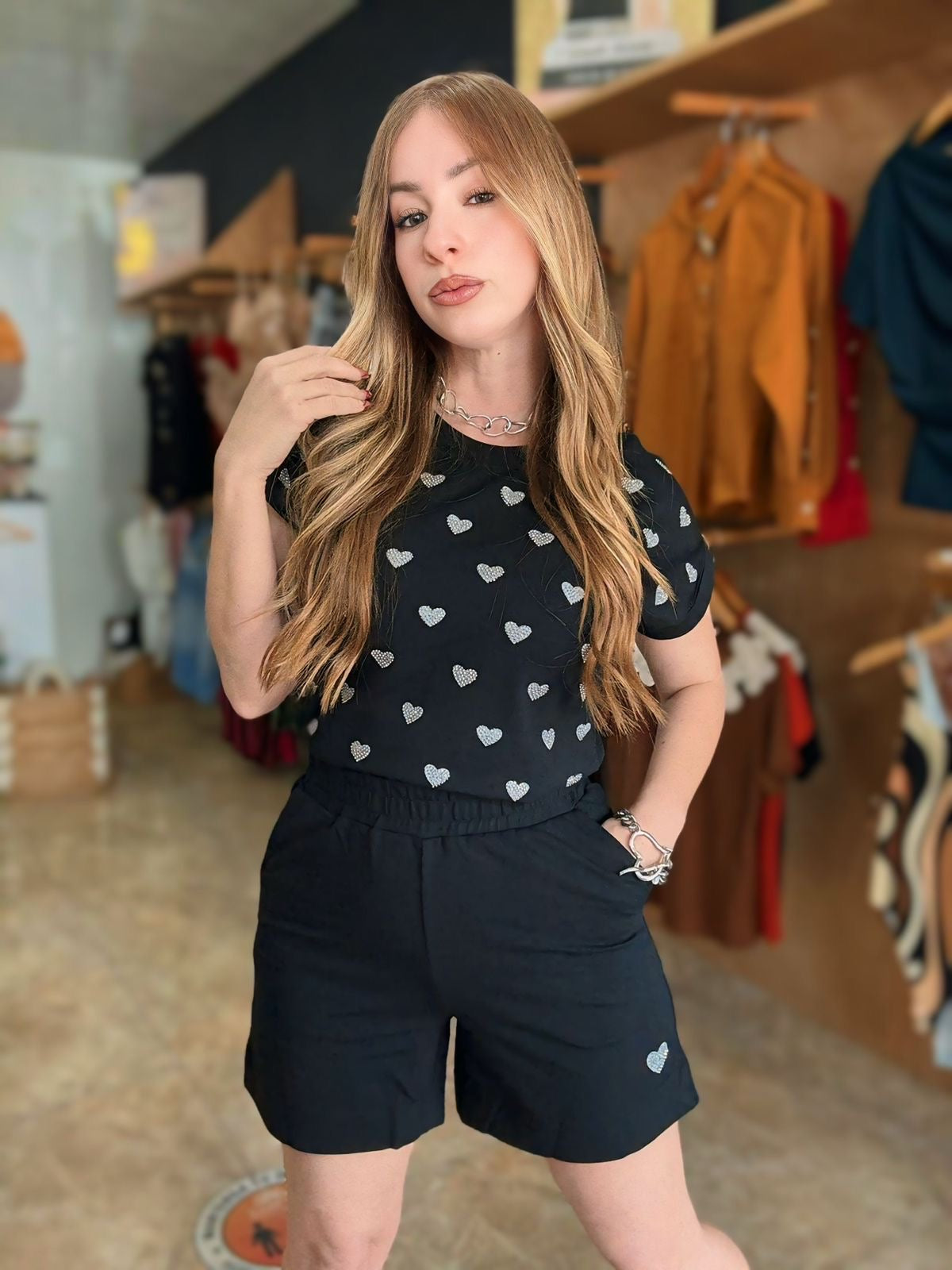 Heart set black 🖤