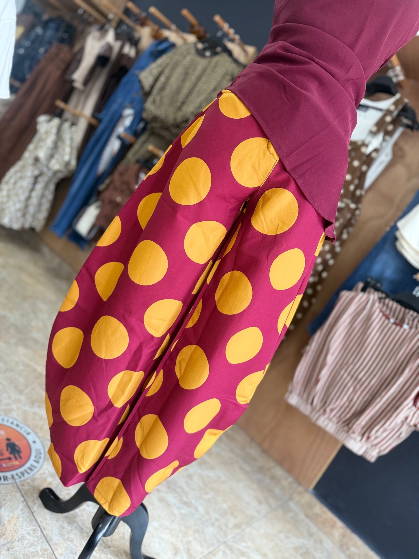 Polka pants