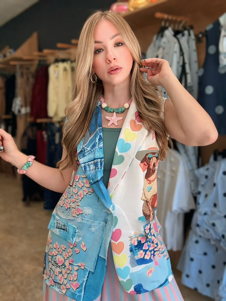 Italy cool vest (One Size )