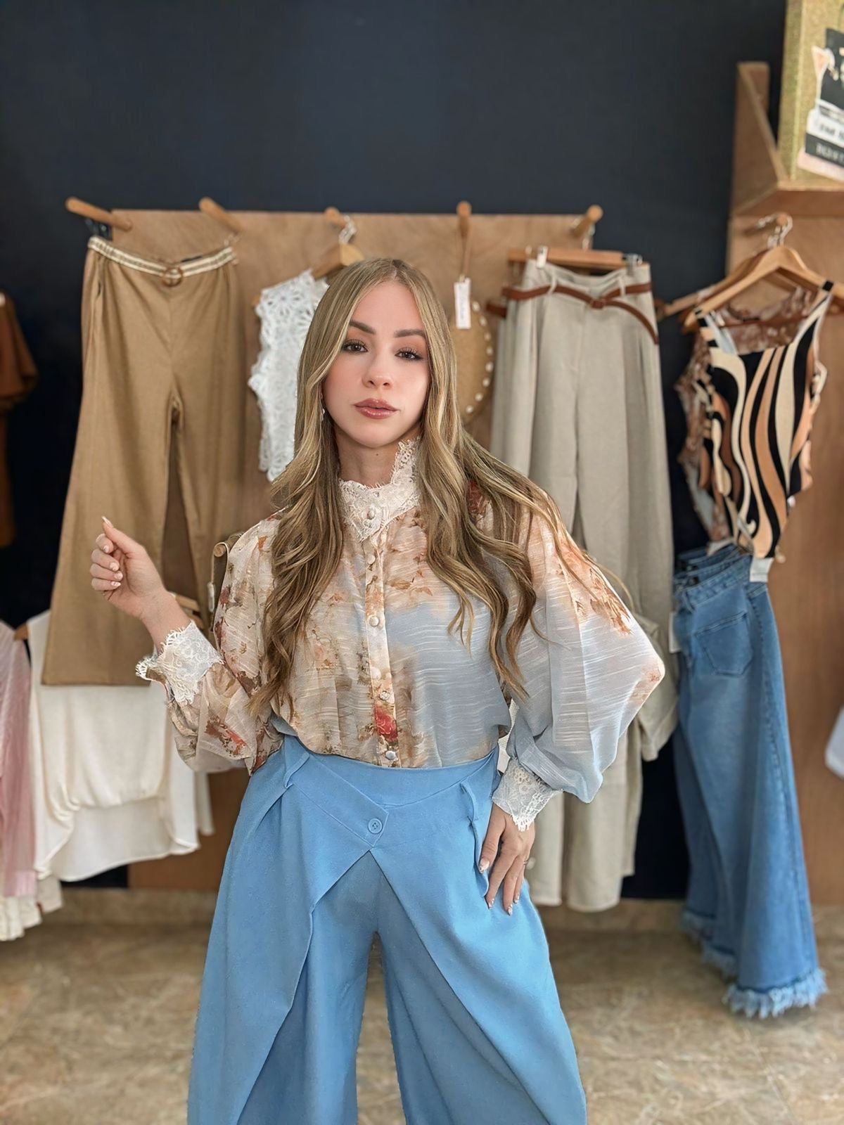 Floral Lace top