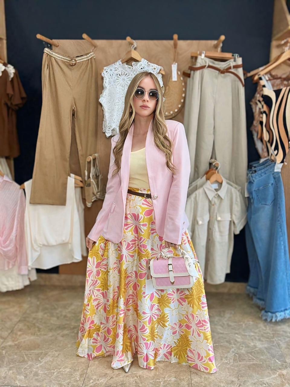 Floral Maxi Skirt
