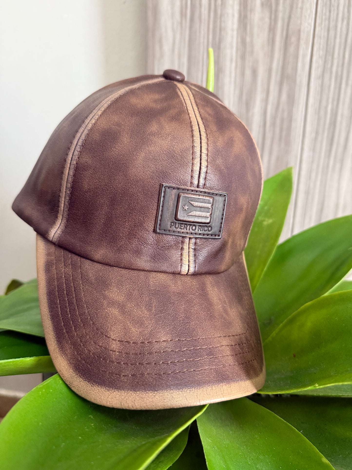 Gorra PR Leather