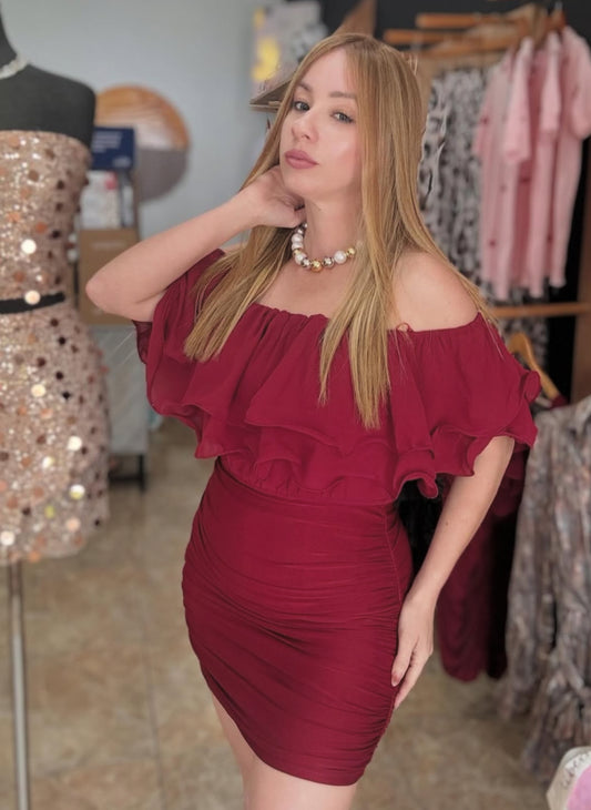 Wine Dress