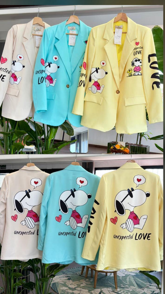 Snoopy Italy Blazzer (One Size)