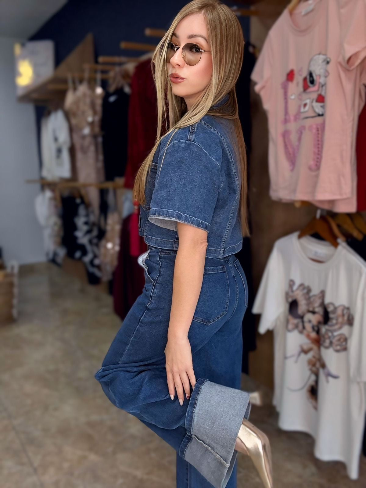 Denim set