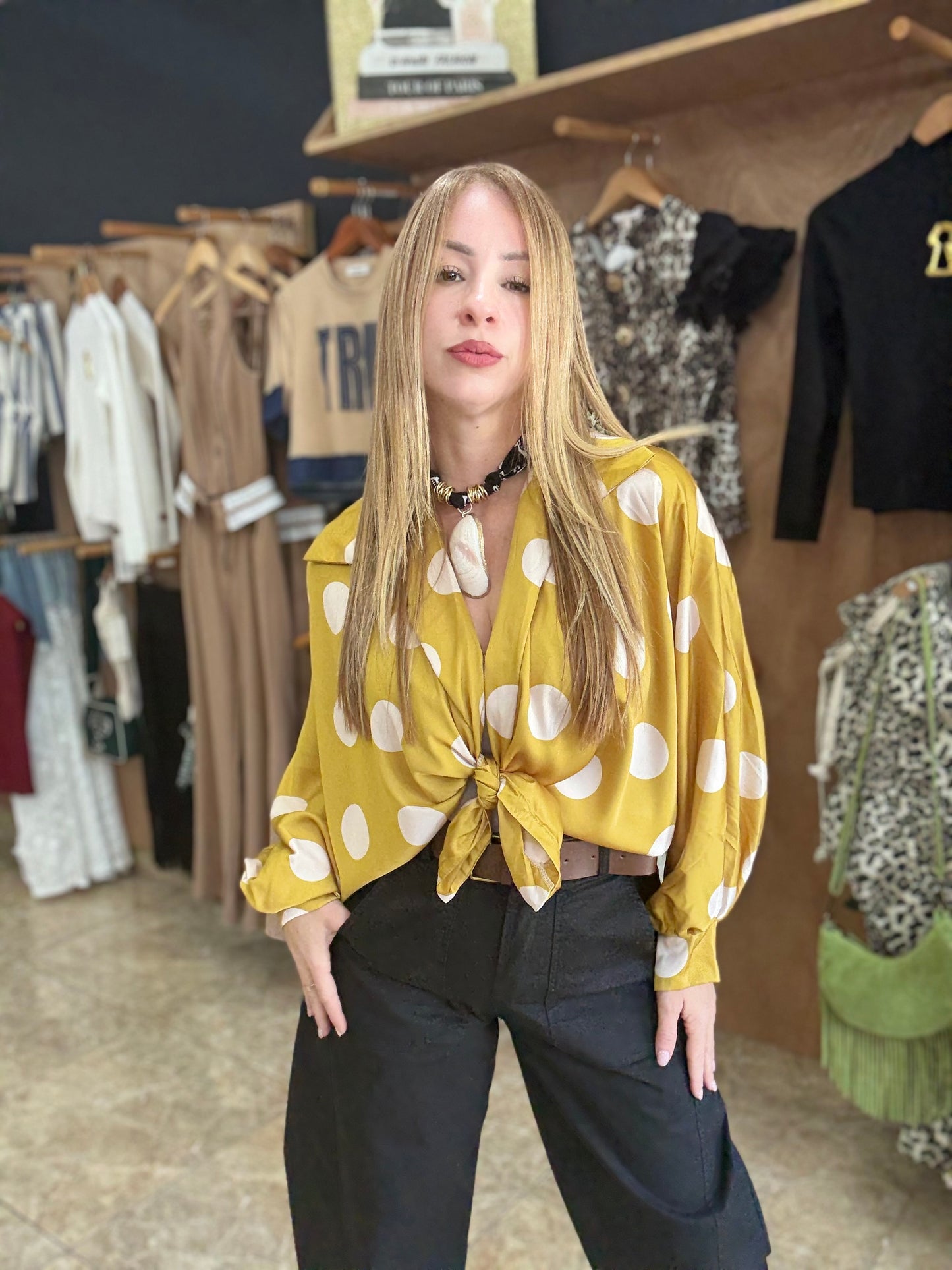 Polka Dots Top