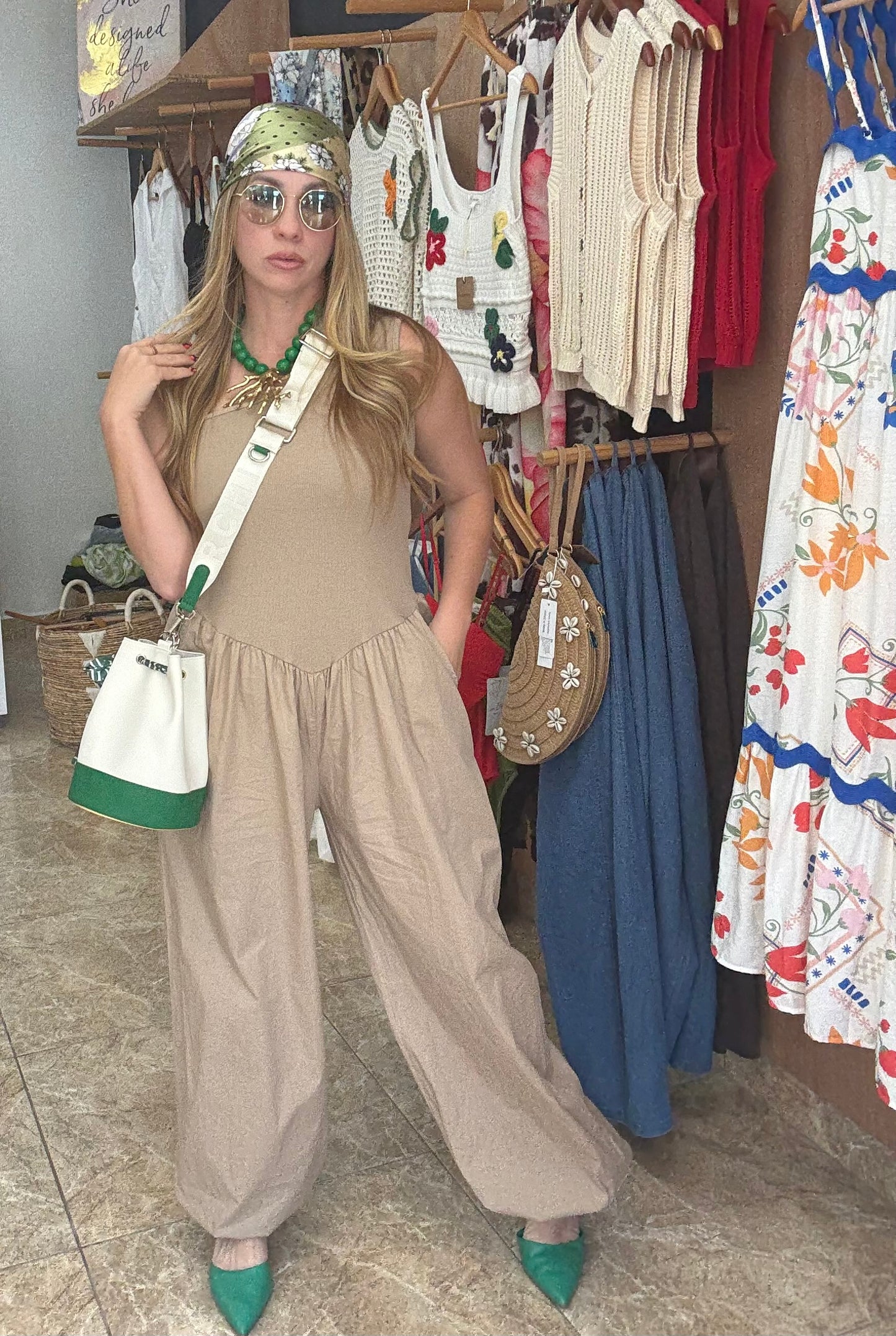 Cotton Jumpsuit