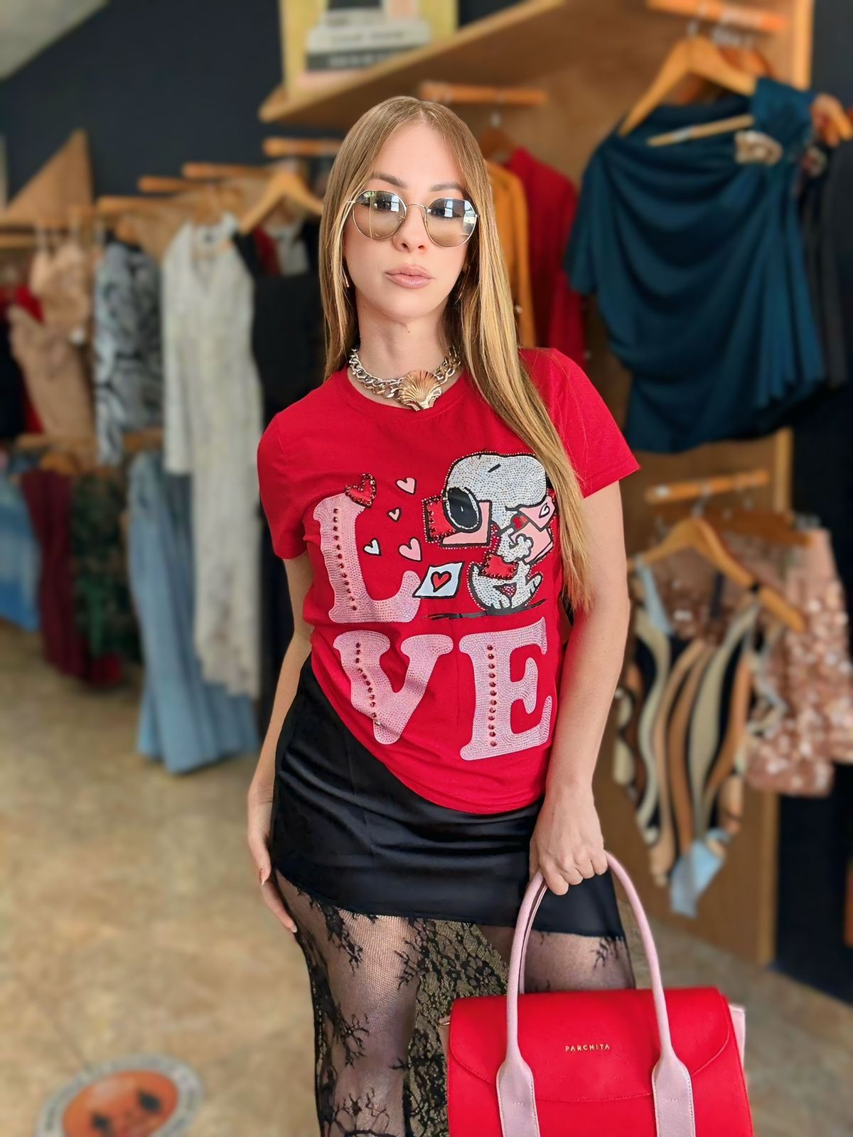 Snoopy Love Tshirt