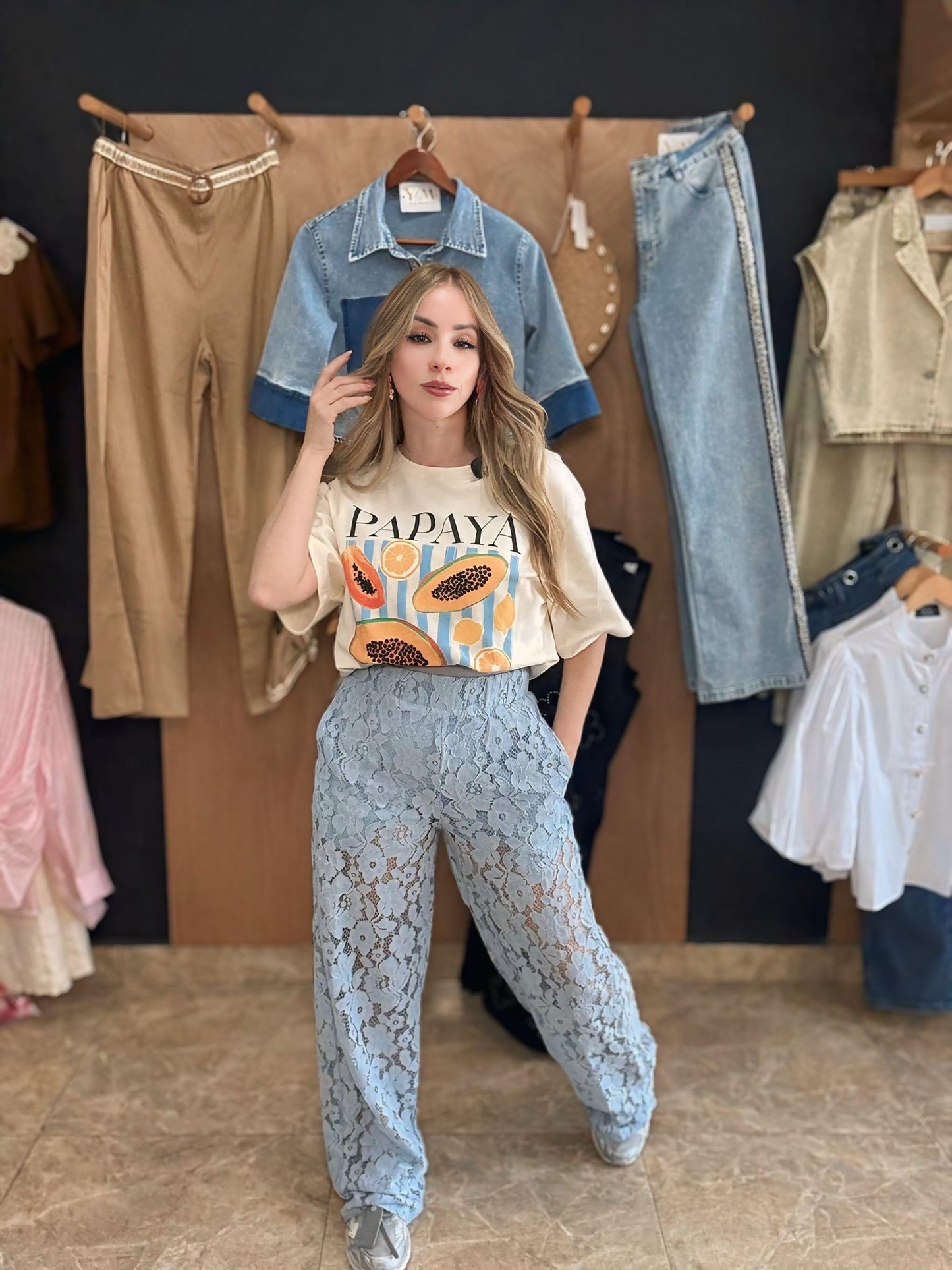 Celeste Lace Pant
