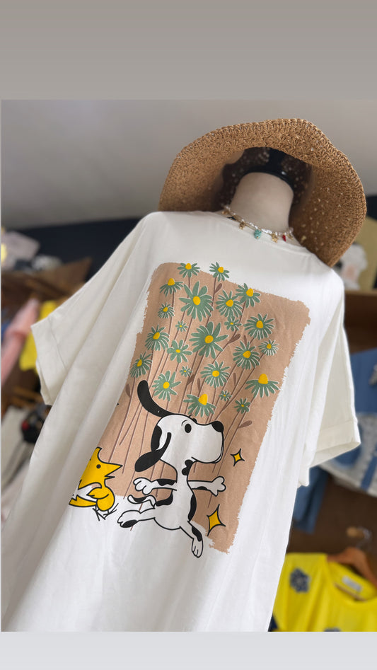 Snuppy Shirt Dress