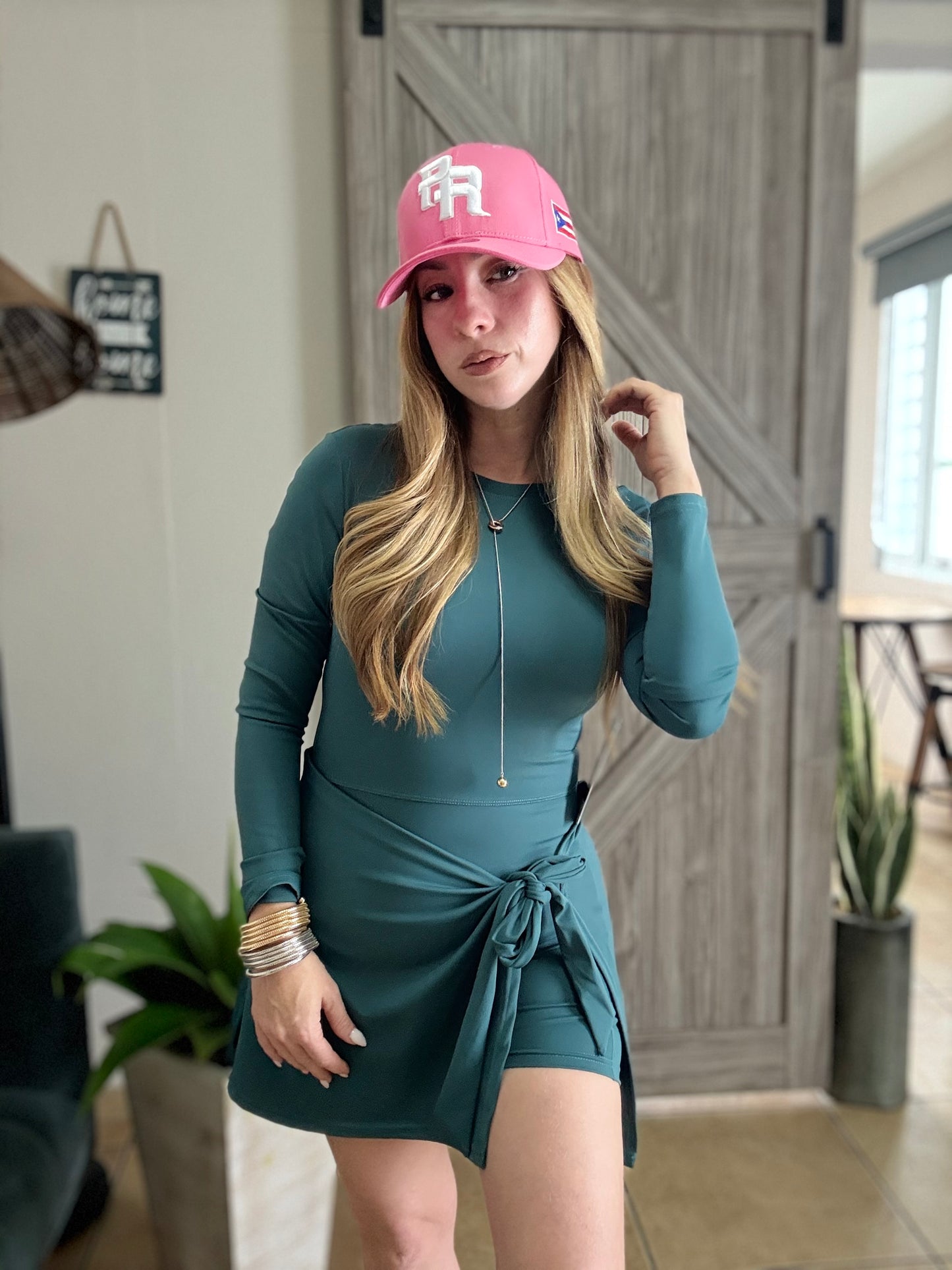 Vestido pantalón deportivo manga larga
