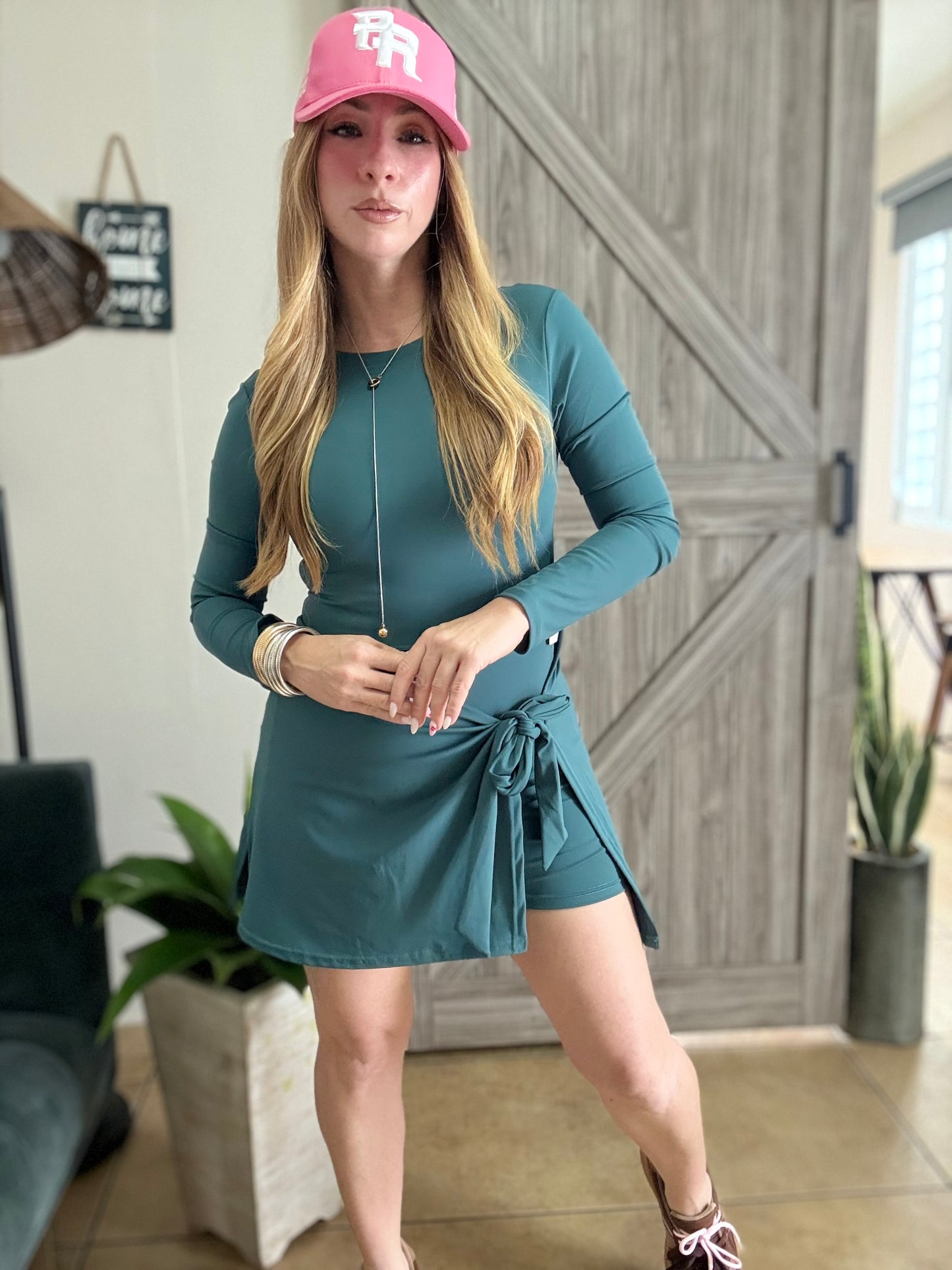 Vestido pantalón deportivo manga larga