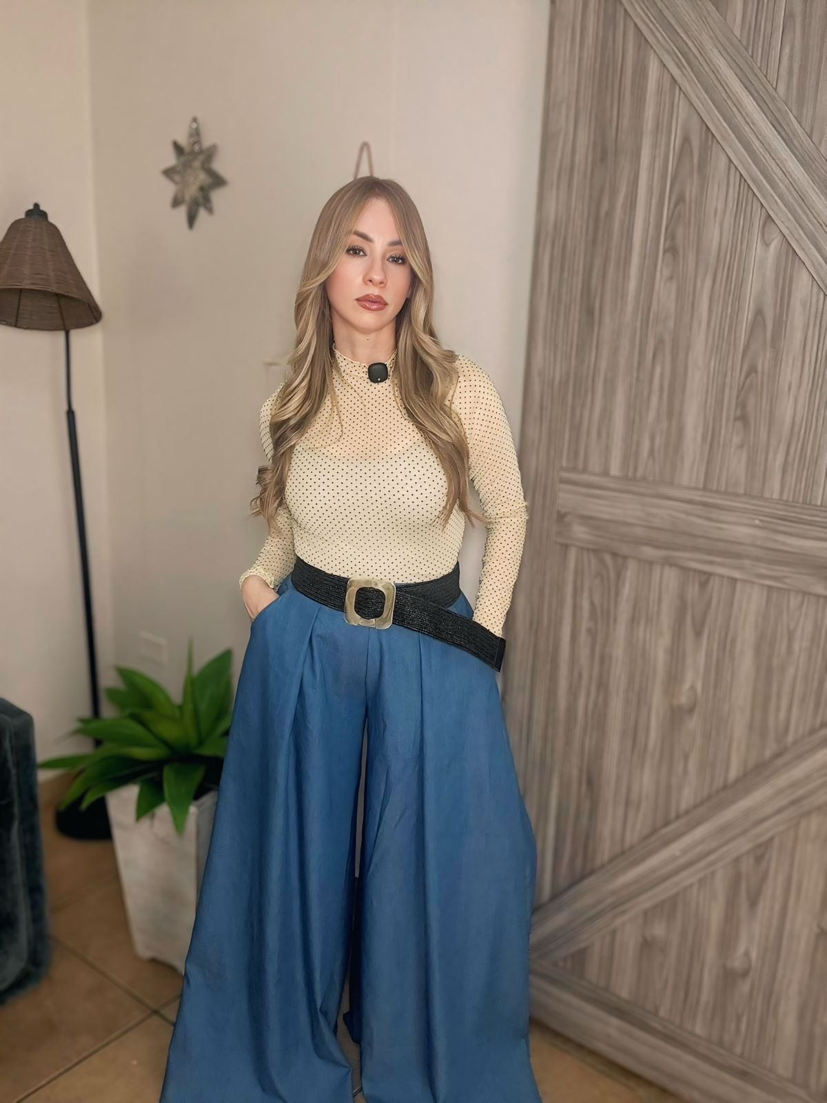 Denim palazo