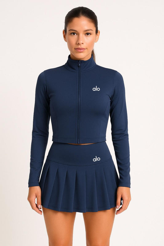 ALO SKIRT SET BLUE