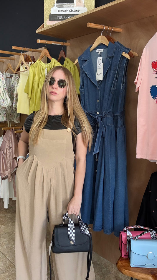 Nude Jumpsuit